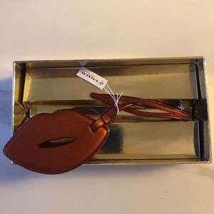 COACH luggage tag